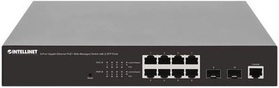 Switch Intellinet 561167 8x 10/100/1000 2x SFP (766623561167)