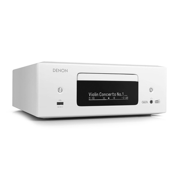 Сетевой CD-ресивер c усилителем Denon CEOL RCD-N12 White (2х65Вт/FM/DAB/ARC/Phono ММ/Wi-Fi/BT/USB)