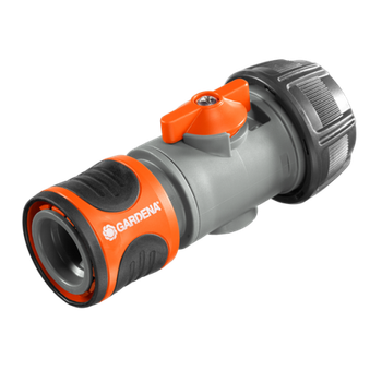Коннектор с краном Gardena 19мм (3/4") (02943-20.000.00)