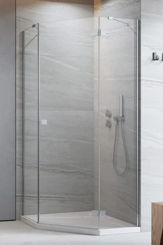 Душова кабіна RADAWAY Essenza PTJ 100x100x200 1385010-01-01R+1385051-01-01 в комплекті без піддону
