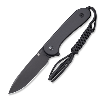 Нож классический Civivi Fixed Blade Elementum Full Black C2105A