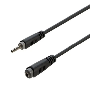 Кабель удлинитель mini-Jack 3,5 Male — mini-Jack 3,5 Female Roxtone SAC-C260-L05 0,5м