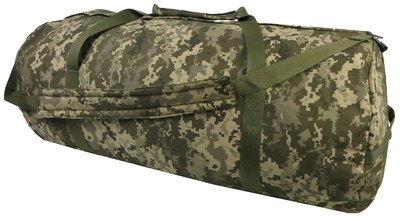 Большая армейская сумка, баул 100L писель ВСУ Ukr Military 80х40х40 см (sum0021366) Хаки