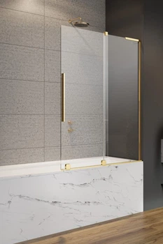 Шторка на ванну Furo SL Gold PND II двері 588x1500 права 10309588-09-01R (TM Radaway)