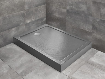 Душовий піддон Doros F Compact 1400x900x120 Stone Anthracite SDRFP1490-05-64S (TM Radaway)