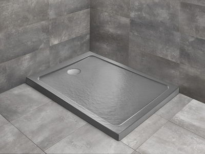 Душовий піддон Doros F 1400x900x55 Stone Anthracite SDRF1490-01-64S (TM Radaway)