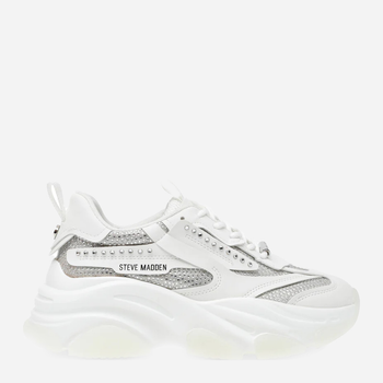 Sneakersy damskie na wysokiej platformie Steve Madden Possesionr SM11002270 37 Białe (8720236876263)