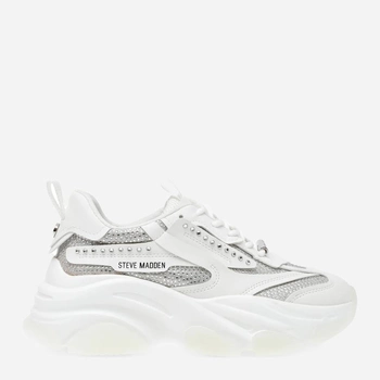 Sneakersy damskie na wysokiej platformie Steve Madden Possesionr SM11002270 39 Białe (8720236876287)