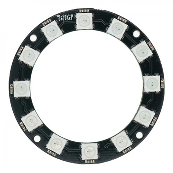 Модуль NeoPixel кольцо 12 RGB LED WS2812B с адресацией [DIST-2928]