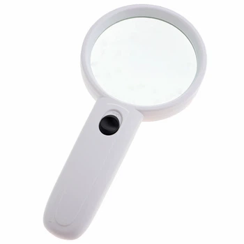 Ручная лупа Magnifier MG6B-5P с LED подсветкой [DIST-2833]