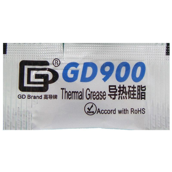 Термопаста GD900 весом 0.5 гр для процессоров и видеокарт (5000020)