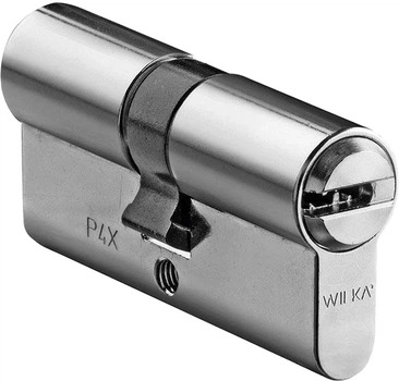 Цилиндр WILKA 3600 класс B 70 мм (30x40) ключ/ключ 3 ключа Никель (3600\000003\31)