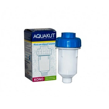 Фильтр от накипи AquaKut Kono с полифосфатной солью для стиральной машинки