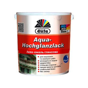 Емаль акрилова Dufa Aqua-Hochglanzlack глянець 0,75 л