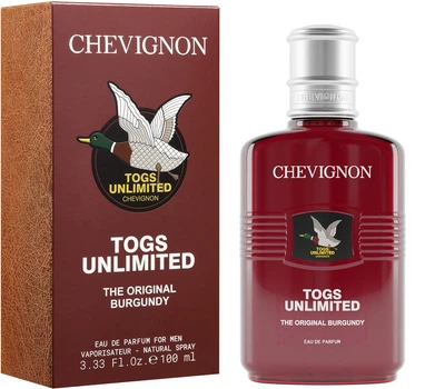 Парфюмированная вода Chevignon Togs Unlimited The Original Burgundy 100 мл (1069068) (3355994004341)