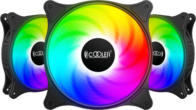 Набор вентиляторов PcCooler FX 120 ARGB 3 in 1 Black