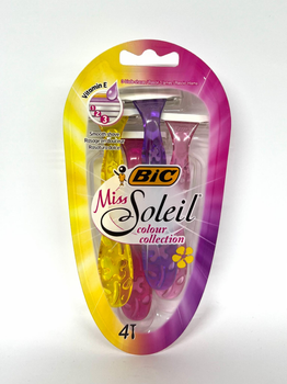 Станки для гоління Bic Miss Soleil color 4 шт.