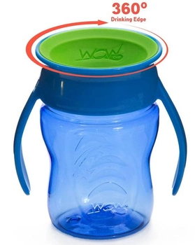 Kubek przejściowy treningowy Wow Cup Baby Tritan Blue 207 ml (856520002952)