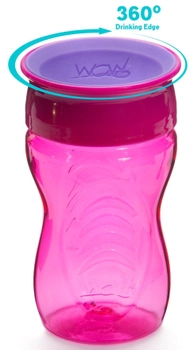 Тренувальна чашка Wow Cup Kids Tritan Pink 296 мл (856520002907)