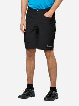 Спортивні шорти чоловічі Jack Wolfskin Tourer Shorts M 1507231-6000 46 Чорні (4064993142686)