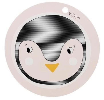 Килимок силіконовий Oyoy Mini Placemat Penguin протиковзкий (5712195003203)