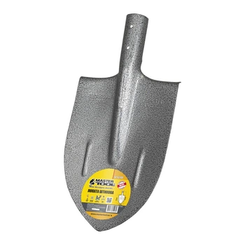 Лопата штикова MASTERTOOL 210х290х405 мм молоткове фарбування 0.7 кг 14-6248