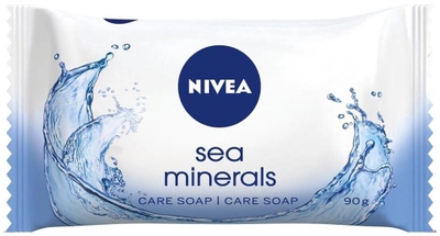 Мило тверде Nivea Care Soap Sea Minerals 90 г (4005808176489)