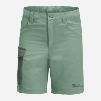 Дитячі шорти для дівчинки Jack Wolfskin Active Shorts K 1609341-4215 116 см Зелені (4064993682526)