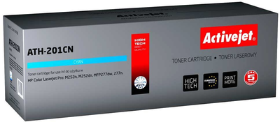 Тонер-картридж Activejet для HP 201A CF401A Cyan (5901443105442)