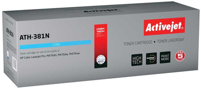 Toner cartridge Activejet do HP 312A CF381A Cyan (5901443100201)