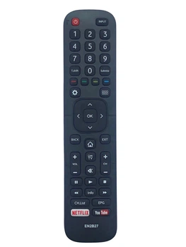 Пульт для телевізора Hisense Smart TV серії A, AE, B (модель EN2B27) Black — інфрачервоний