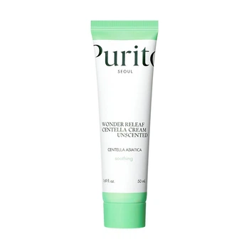 Крем відновлювальний з центеллою без олій Purito Seoul Wonder Releaf Centella Cream Unscented 50 мл