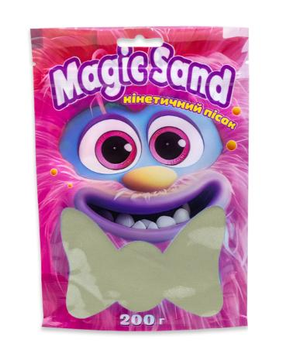 Кінетичний пісок Strateg Magic Sand 200г Класичний + форми 39401-1