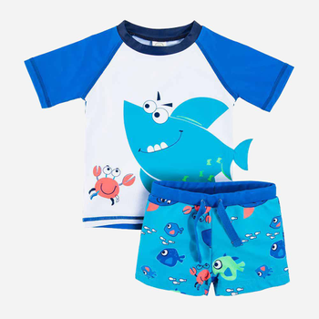 Komplet do pływania dziecięcy (koszulka + kąpielówki) dla chłopca Cool Club CCB2009194-00 68 cm Wielokolorowy (5903272479978)