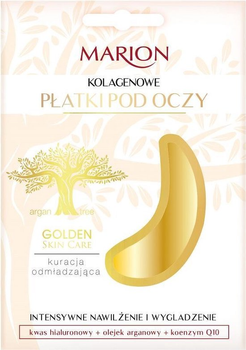 Płatki pod oczy Marion Golden Skin Care kolagenowe 2 szt (5902853011026)