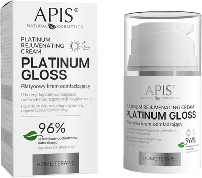 Krem do twarzy Apis Platinum Home TerApis Platinum Gloss 50 ml (5901810008130)