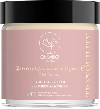 Krem do twarzy OnlyBio Ritualia Tranquility Peach Face Cream 50 ml (5902811789110)