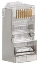 Złącze Lanberg RJ-45 Cat.5e 8P8C F/UTP 100 szt. (PLS-5000EZ)