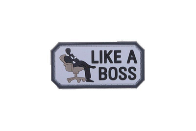 Нашивка 3D - Like a boss [GFC Tactical]