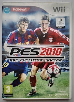 Pro Evolution Soccer 2010, Б/У,&nbsp;английская версия - диск Nintendo Wii