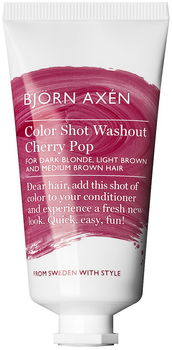 Фарба для волосся Björn Axén Color Shot Washout змивна Cherry Pop 50 мл (7350001703961)
