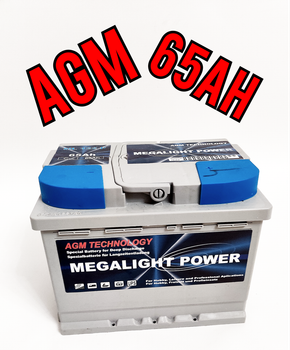 Акумулятор Megalight Power AGM 12V 65Ah