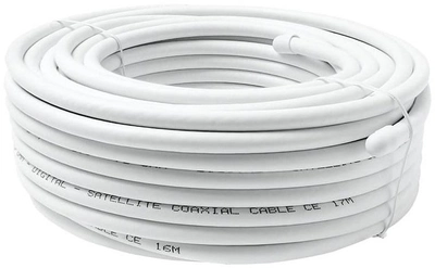 Коаксіальний кабель DPM RG6 1 мм CCA 20 м (5903876658328)