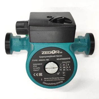 Насос циркуляційний ZEGOR ZRS 25/6E 180мм (для опалення)