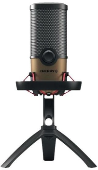Mikrofon USB Cherry Streaming UM 9.0 PRO RGB Black/Copper (JA-0720)