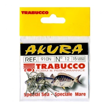 Крючки Trabucco AKURA 910 15 шт. № 10