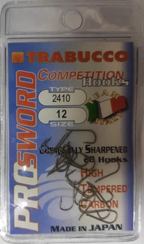 Гачки Trabucco Pro sword hooks 2410 Micr #12 (20шт.)