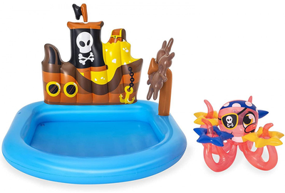 Dmuchany plac zabaw dla dzieci Bestway Ships Ahoy Pirat 140 x 130 x 104 cm (6942138982473)