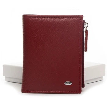 Женский кожаный кошелек dr.Bond Classic WN-23-10 бордовый