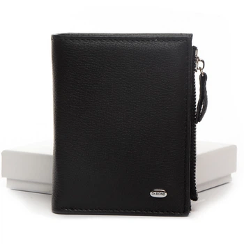 Женский кожаный кошелек dr.Bond Classic WN-23-10 черный